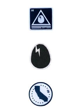 NEW, RARE Dirtybird Set of 3 Limited-Edition Rave Patches